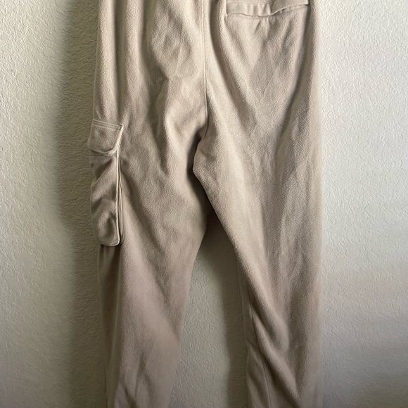 Jordan Essential Fleece Winter Cream Jogger Cargo Sweat Streetwear Pants Size S - Picture 11 of 16